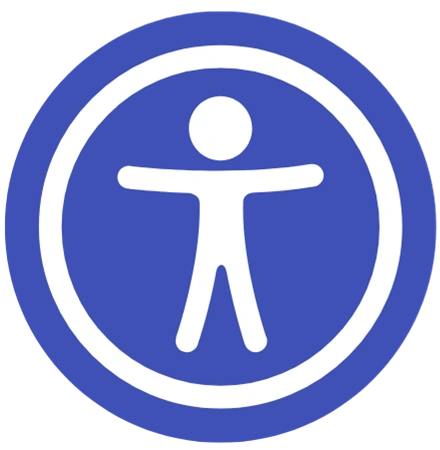 Accessibility Icon Linking to Accessibility Statement